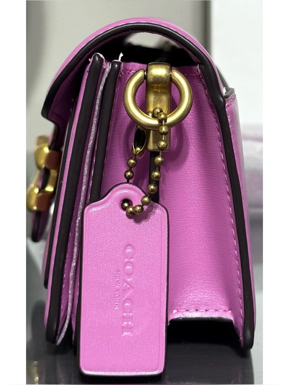 COACH Tabby Shoulder Bag 20, FUCHSIA PINK